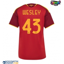 Ženski Nogometni dresi AS Roma Wesley Franca #43 Domači 2026-27 Kratek Rokav
